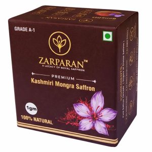 Zarparan Premium Kashmiri Mongra Saffron – 1gm