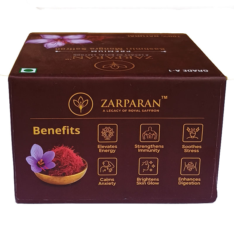 Zarparan Premium Kashmiri Mongra Saffron – 1gm - Image 7